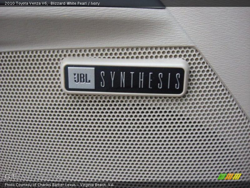 Blizzard White Pearl / Ivory 2010 Toyota Venza V6