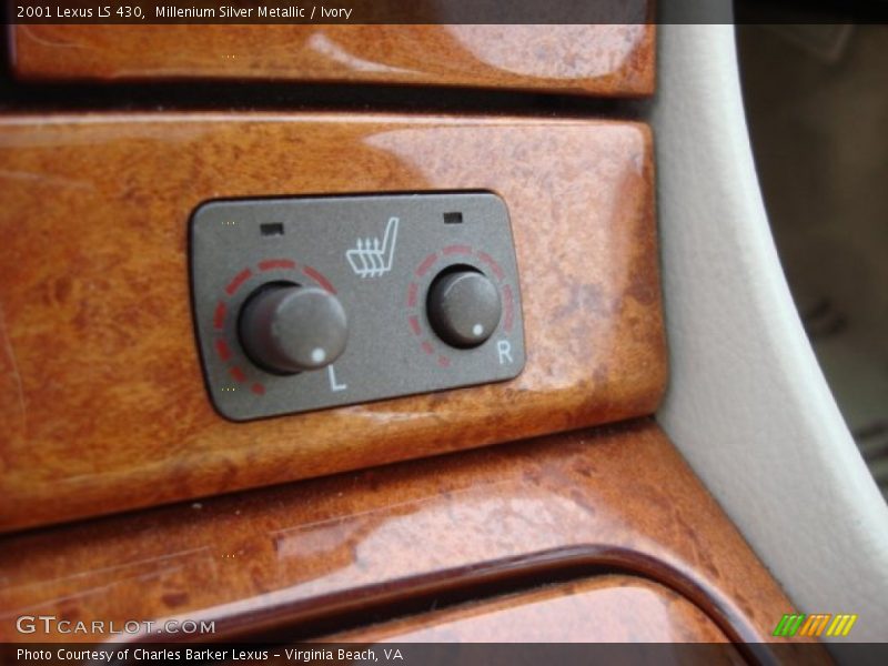 Millenium Silver Metallic / Ivory 2001 Lexus LS 430