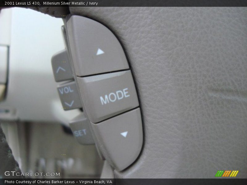 Millenium Silver Metallic / Ivory 2001 Lexus LS 430