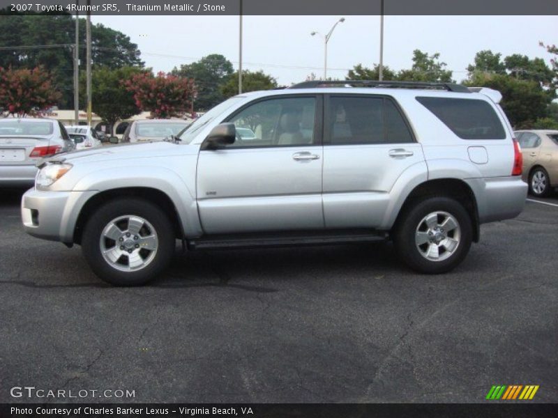 Titanium Metallic / Stone 2007 Toyota 4Runner SR5