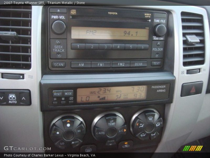 Titanium Metallic / Stone 2007 Toyota 4Runner SR5