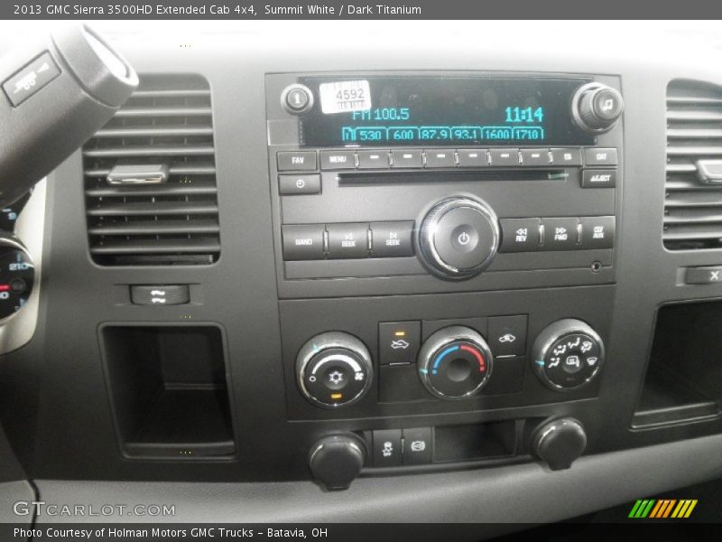 Controls of 2013 Sierra 3500HD Extended Cab 4x4