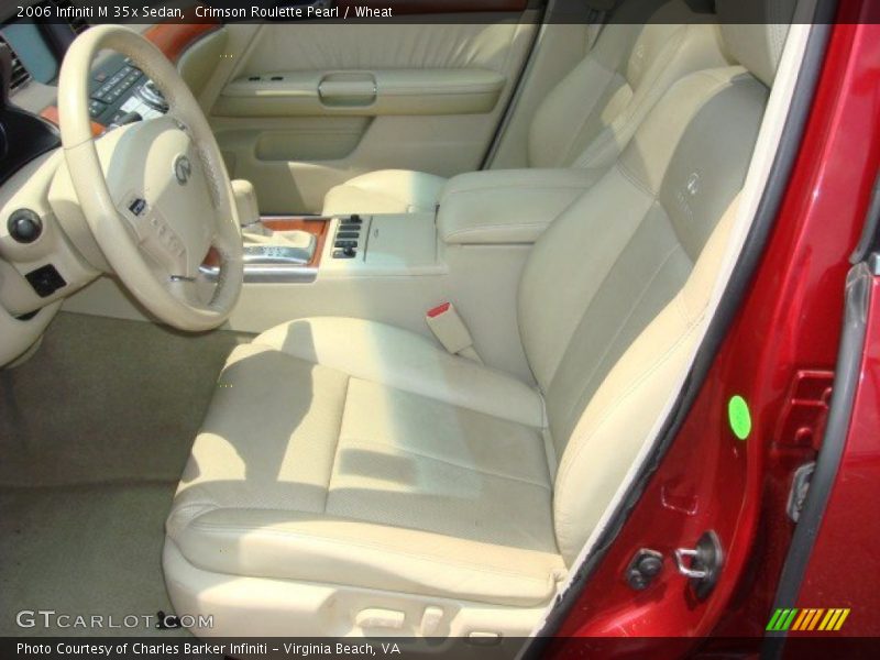  2006 M 35x Sedan Wheat Interior