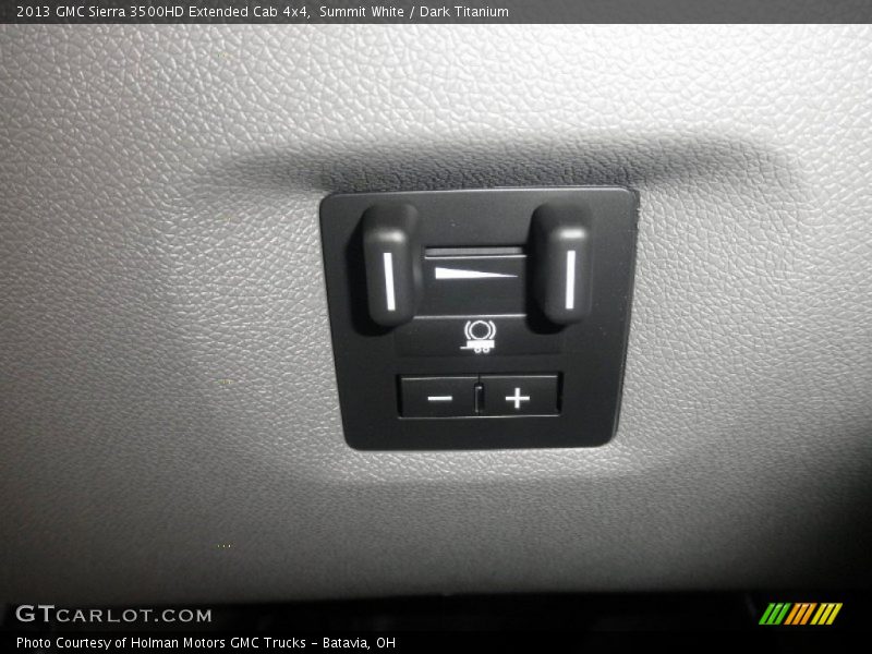 Summit White / Dark Titanium 2013 GMC Sierra 3500HD Extended Cab 4x4