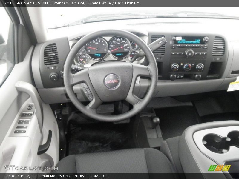 Dashboard of 2013 Sierra 3500HD Extended Cab 4x4
