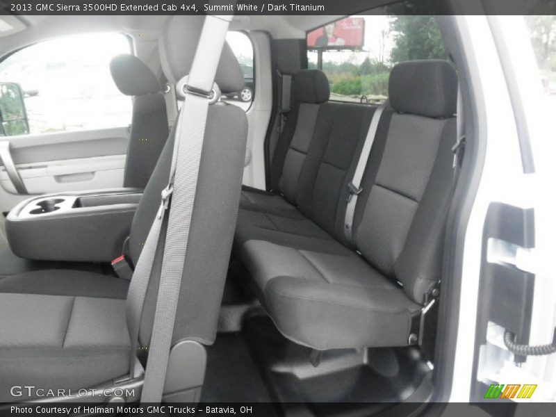 Summit White / Dark Titanium 2013 GMC Sierra 3500HD Extended Cab 4x4