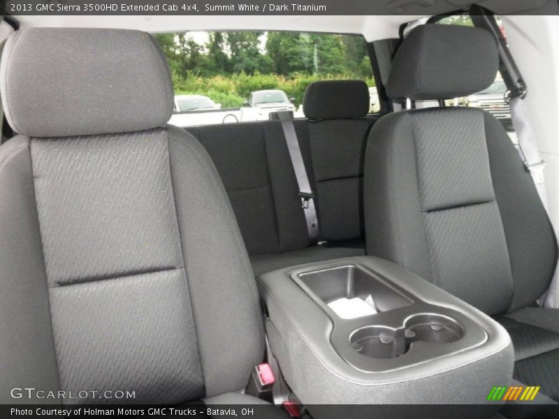  2013 Sierra 3500HD Extended Cab 4x4 Dark Titanium Interior