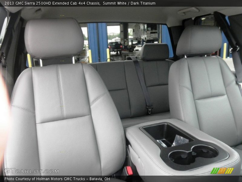 Summit White / Dark Titanium 2013 GMC Sierra 2500HD Extended Cab 4x4 Chassis