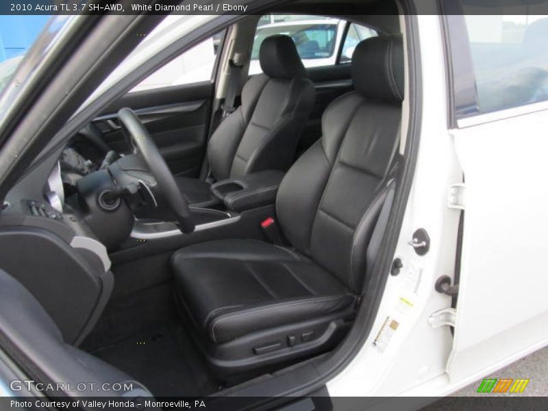 White Diamond Pearl / Ebony 2010 Acura TL 3.7 SH-AWD