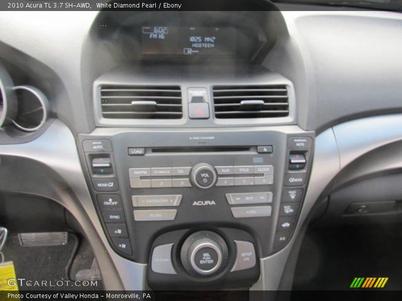 White Diamond Pearl / Ebony 2010 Acura TL 3.7 SH-AWD