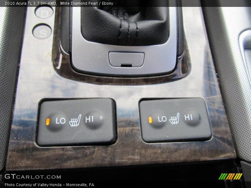 White Diamond Pearl / Ebony 2010 Acura TL 3.7 SH-AWD