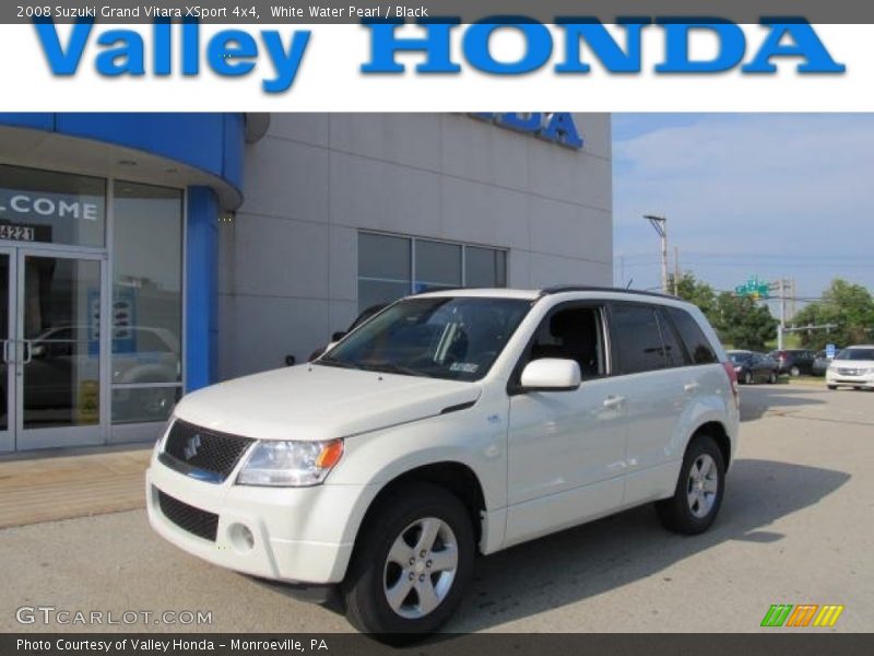 White Water Pearl / Black 2008 Suzuki Grand Vitara XSport 4x4