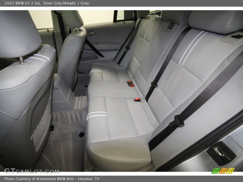 Silver Grey Metallic / Grey 2007 BMW X3 3.0si