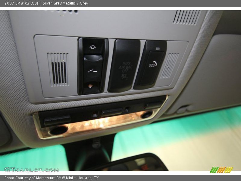 Silver Grey Metallic / Grey 2007 BMW X3 3.0si