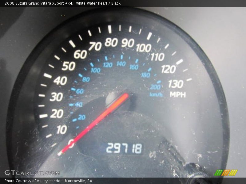 White Water Pearl / Black 2008 Suzuki Grand Vitara XSport 4x4