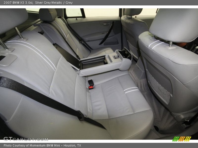 Silver Grey Metallic / Grey 2007 BMW X3 3.0si