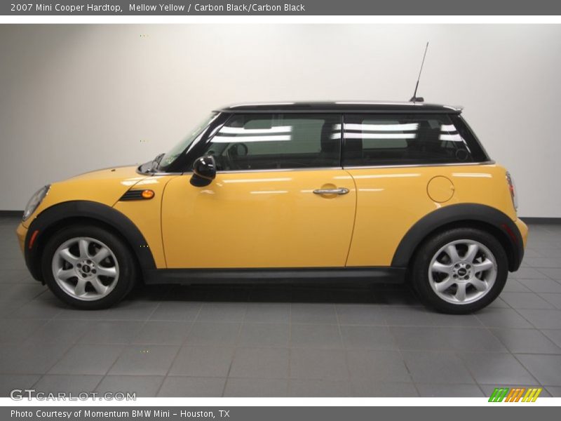 Mellow Yellow / Carbon Black/Carbon Black 2007 Mini Cooper Hardtop