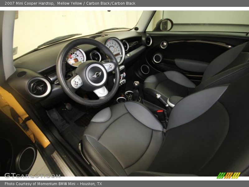 Mellow Yellow / Carbon Black/Carbon Black 2007 Mini Cooper Hardtop