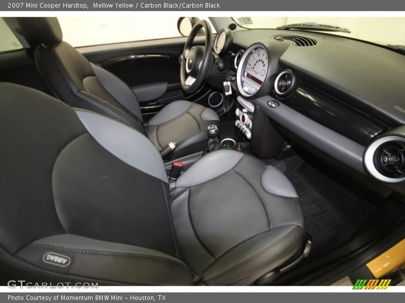 Mellow Yellow / Carbon Black/Carbon Black 2007 Mini Cooper Hardtop