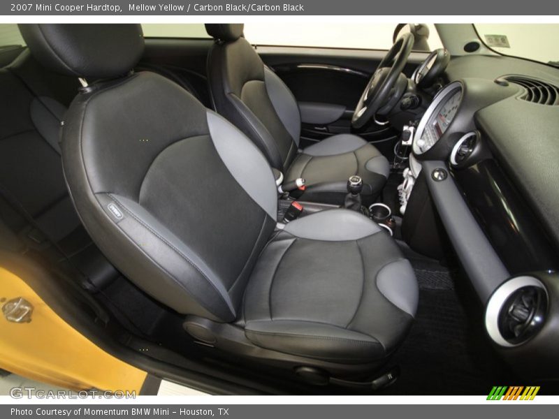 Mellow Yellow / Carbon Black/Carbon Black 2007 Mini Cooper Hardtop