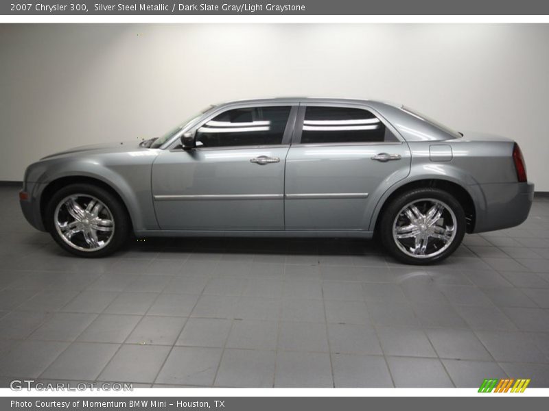 Silver Steel Metallic / Dark Slate Gray/Light Graystone 2007 Chrysler 300