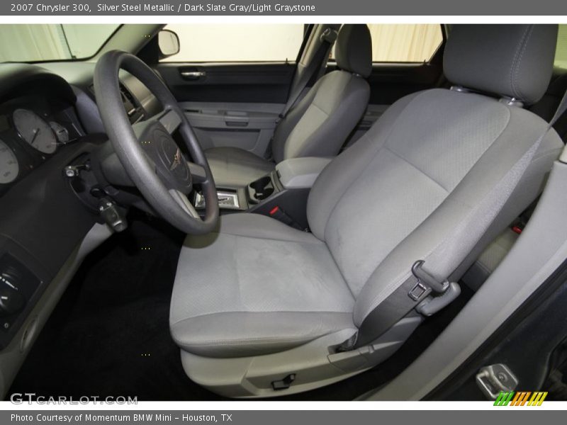 Silver Steel Metallic / Dark Slate Gray/Light Graystone 2007 Chrysler 300