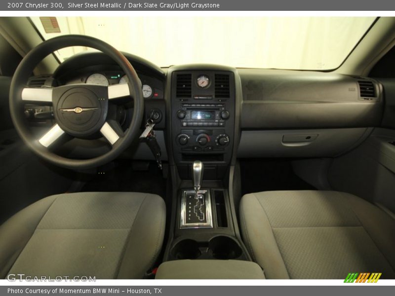Silver Steel Metallic / Dark Slate Gray/Light Graystone 2007 Chrysler 300