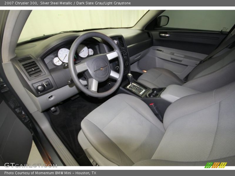Silver Steel Metallic / Dark Slate Gray/Light Graystone 2007 Chrysler 300