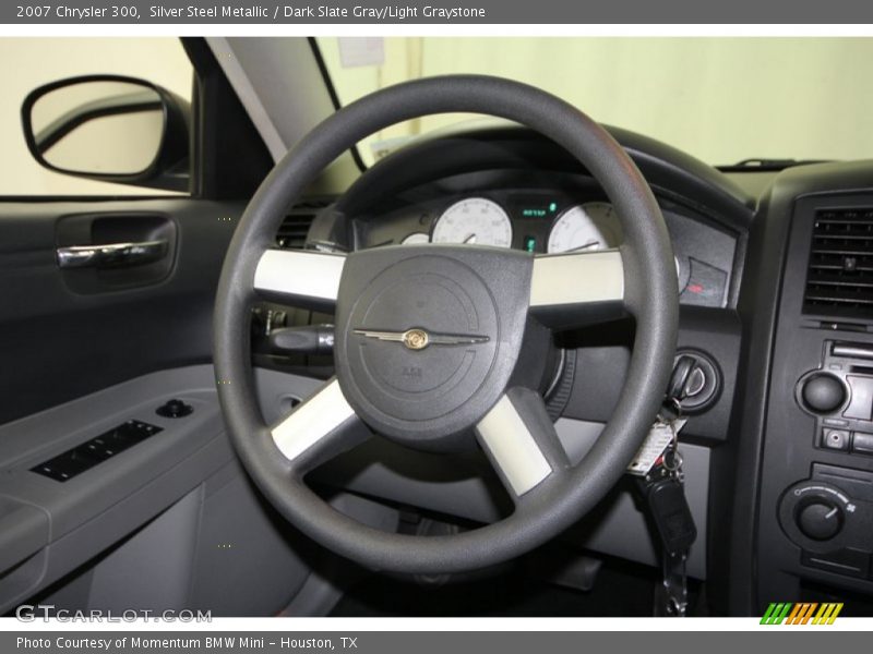 Silver Steel Metallic / Dark Slate Gray/Light Graystone 2007 Chrysler 300