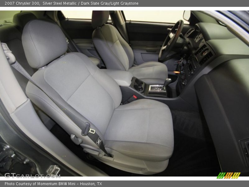 Silver Steel Metallic / Dark Slate Gray/Light Graystone 2007 Chrysler 300