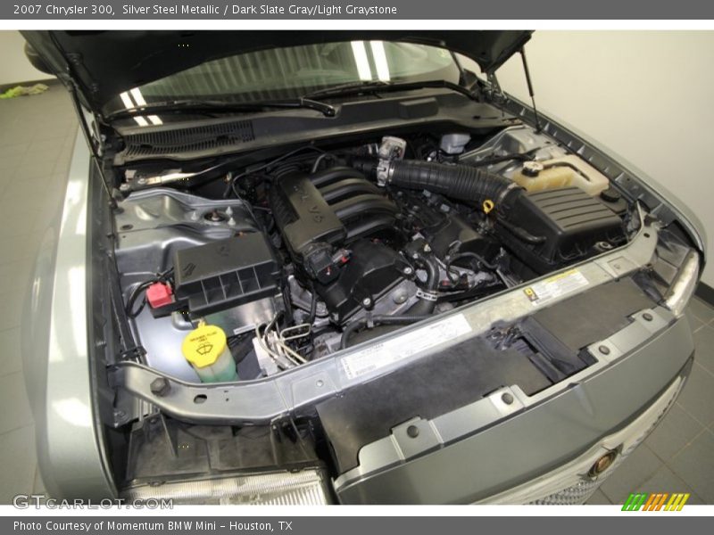 Silver Steel Metallic / Dark Slate Gray/Light Graystone 2007 Chrysler 300