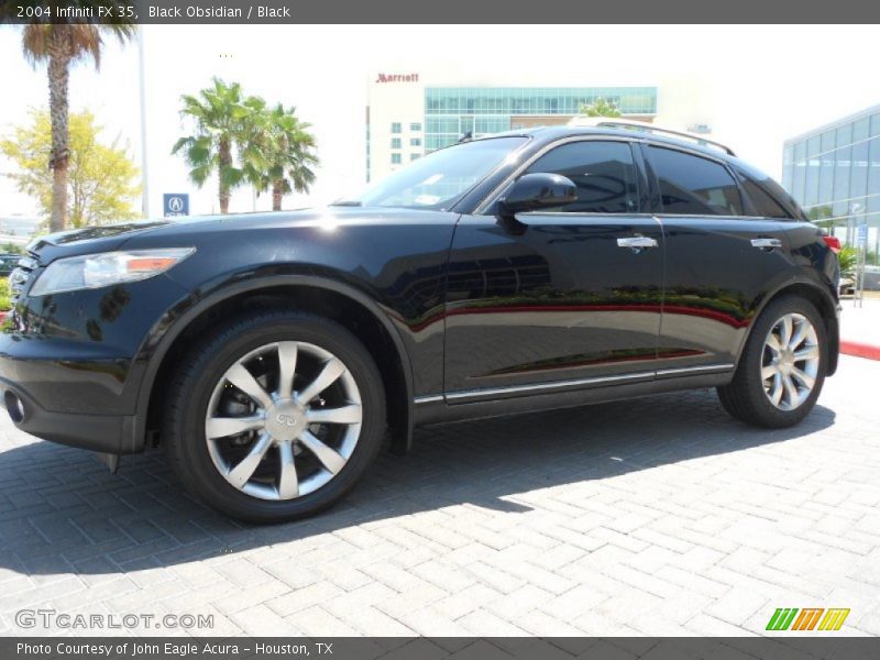 Black Obsidian / Black 2004 Infiniti FX 35