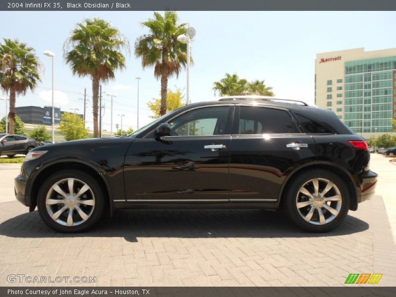 Black Obsidian / Black 2004 Infiniti FX 35