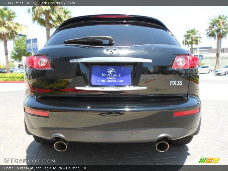 Black Obsidian / Black 2004 Infiniti FX 35