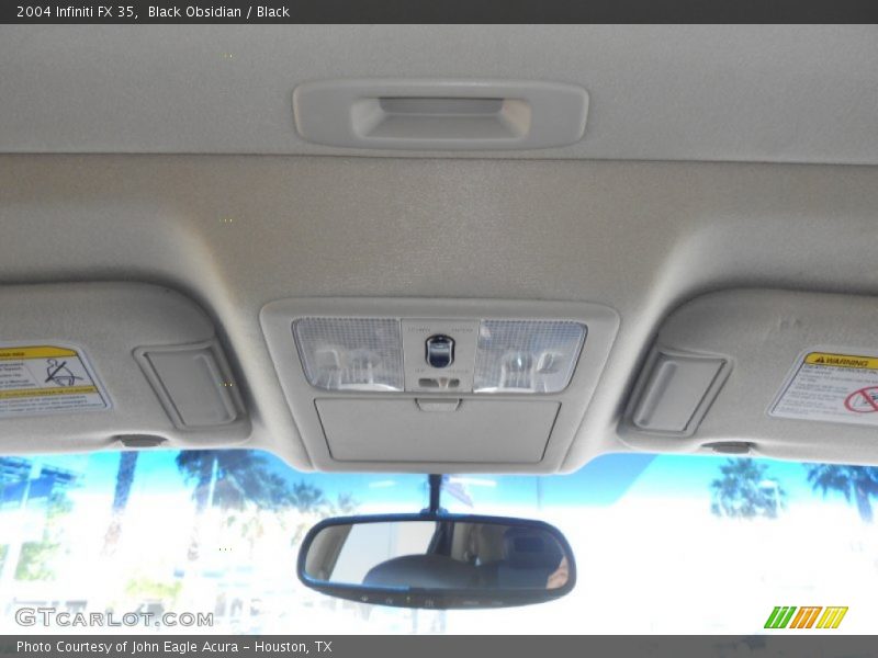 Black Obsidian / Black 2004 Infiniti FX 35