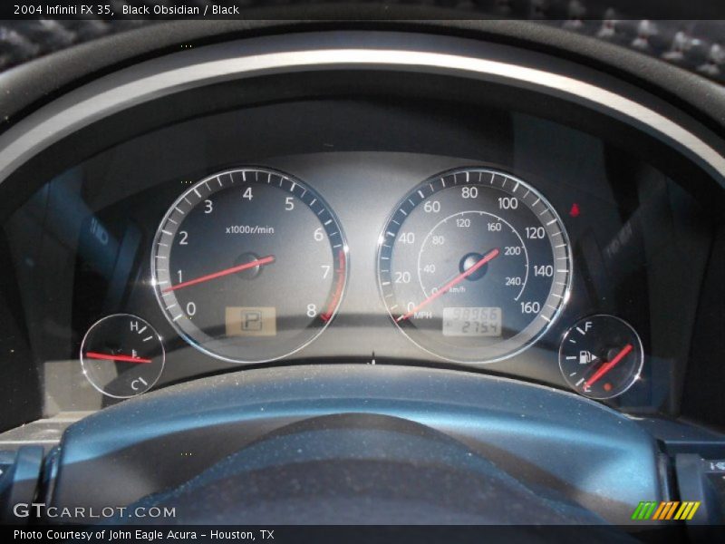 Black Obsidian / Black 2004 Infiniti FX 35