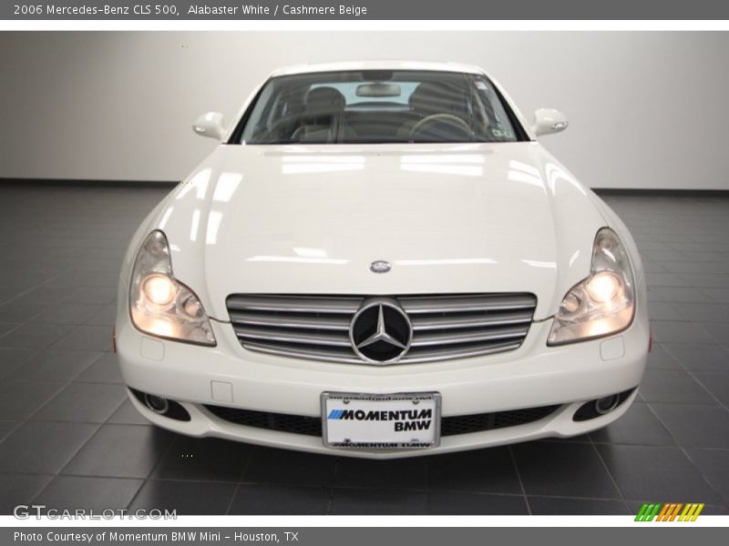 Alabaster White / Cashmere Beige 2006 Mercedes-Benz CLS 500