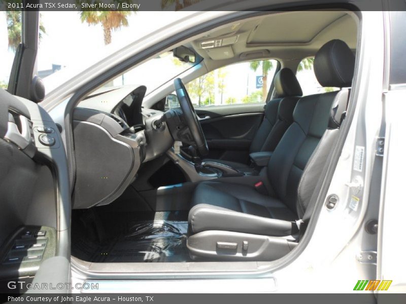 Silver Moon / Ebony 2011 Acura TSX Sedan
