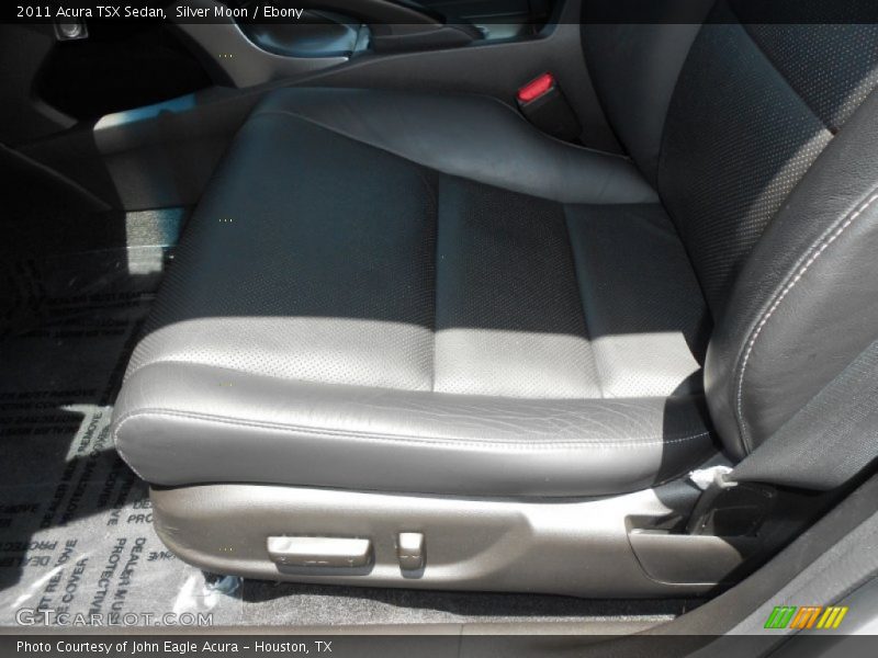Silver Moon / Ebony 2011 Acura TSX Sedan