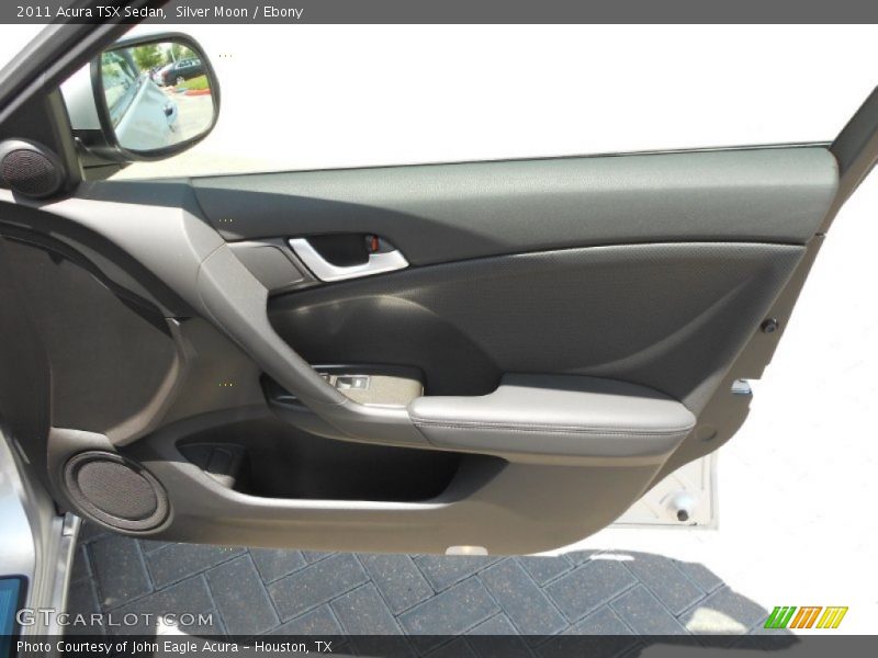 Silver Moon / Ebony 2011 Acura TSX Sedan