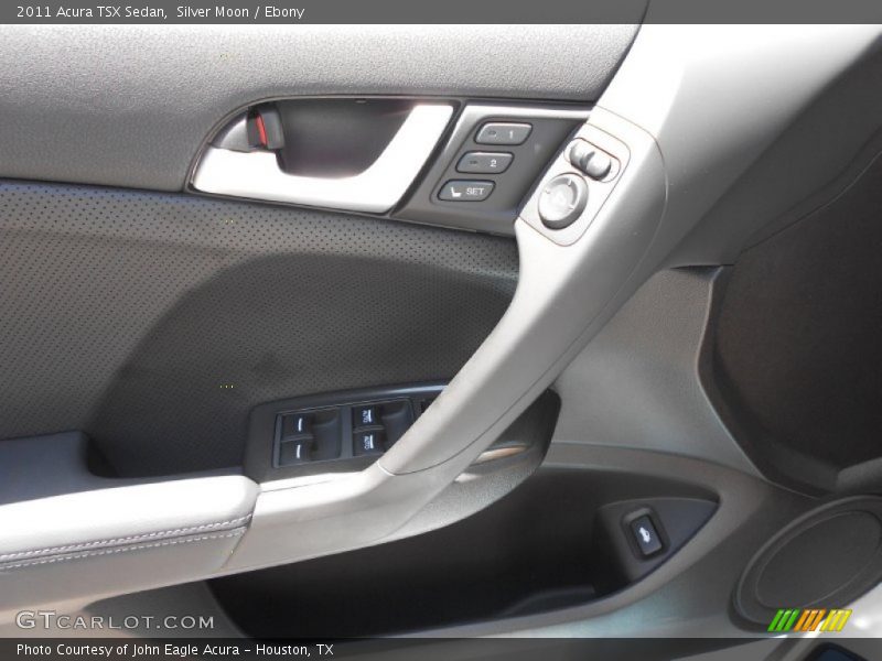 Silver Moon / Ebony 2011 Acura TSX Sedan
