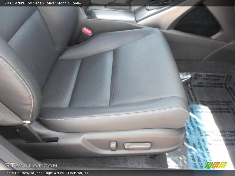 Silver Moon / Ebony 2011 Acura TSX Sedan