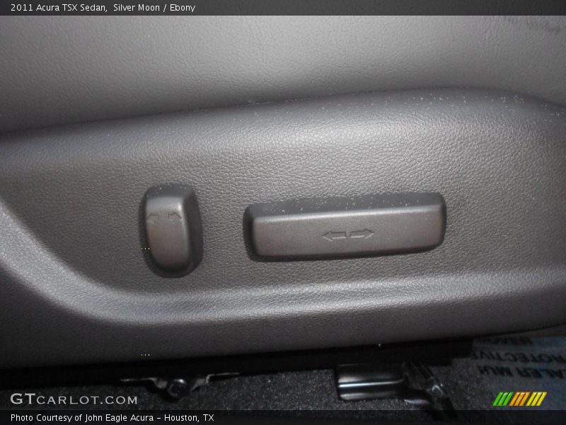 Silver Moon / Ebony 2011 Acura TSX Sedan