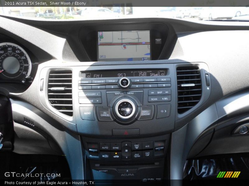 Silver Moon / Ebony 2011 Acura TSX Sedan