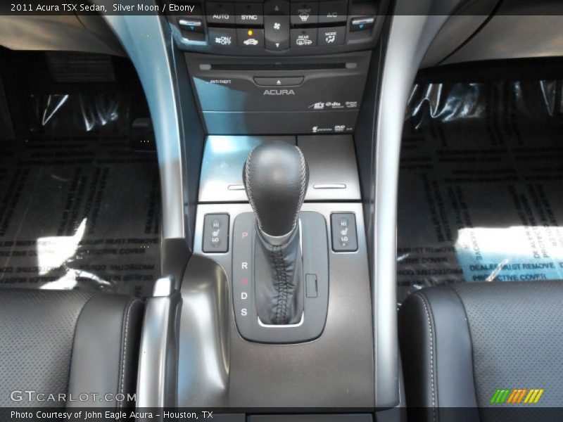Silver Moon / Ebony 2011 Acura TSX Sedan