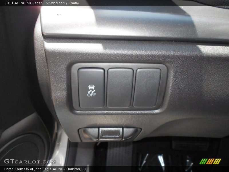 Silver Moon / Ebony 2011 Acura TSX Sedan