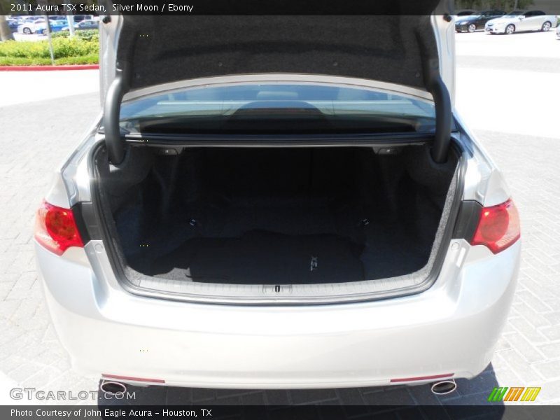 Silver Moon / Ebony 2011 Acura TSX Sedan