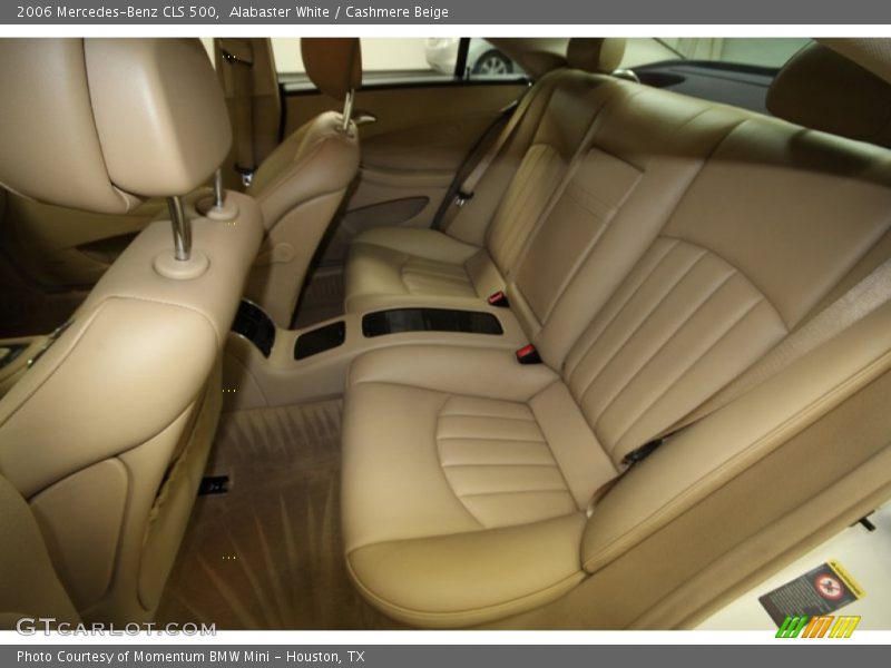 Alabaster White / Cashmere Beige 2006 Mercedes-Benz CLS 500