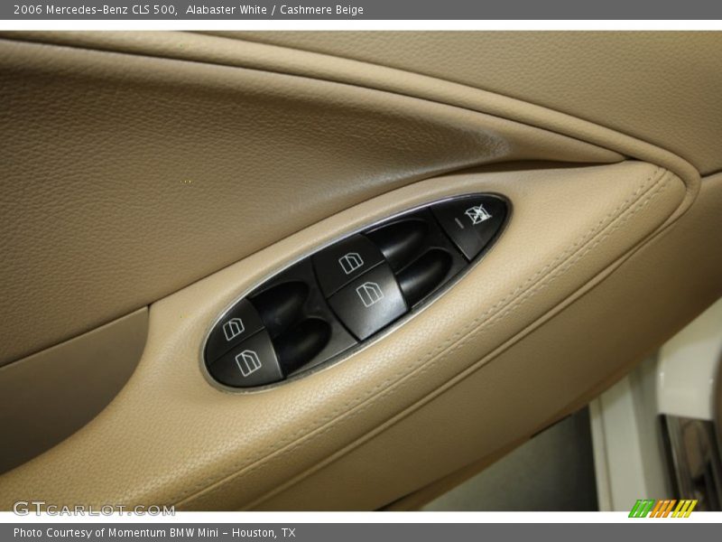 Alabaster White / Cashmere Beige 2006 Mercedes-Benz CLS 500