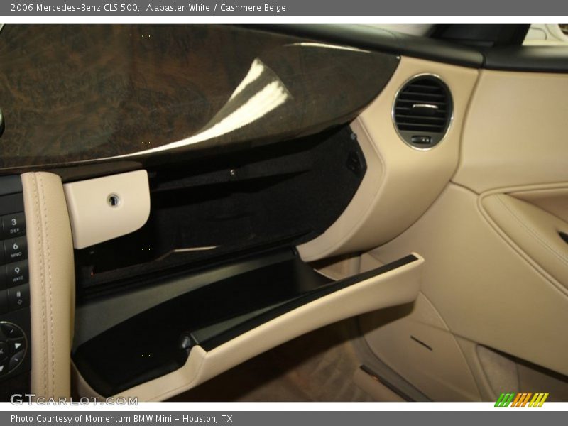 Alabaster White / Cashmere Beige 2006 Mercedes-Benz CLS 500